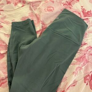 Teal Lululemon Align Leggings